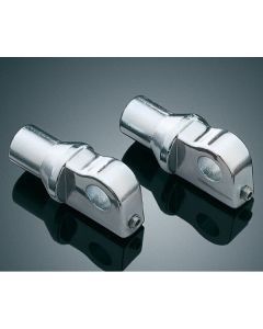 Kuryakyn Chrome Tapered Adjustable Adapters