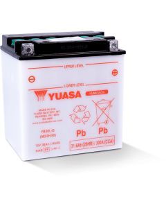 Yuasa Conventional YB30LB 12 Volt Battery YUAM22H30