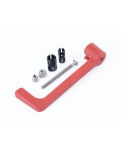 R&G Racing Red Moulded Lever Guard For 2017-2018 Ducati Monster 797