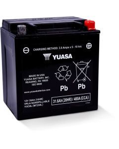 Yuasa Maintenance Free YIX30L 12 Volt Battery YUAM7230L