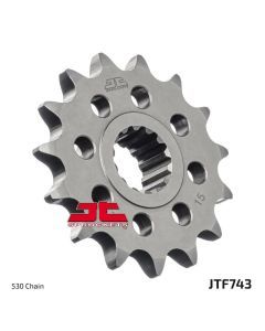 JT Sprockets Front Steel Sprocket 14 Tooth 14T 530 Chain JTF743.14