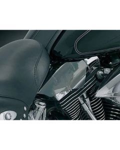 KURYAKYN SMOKE HEAT DEFLECTORS FOR 2000-2017 HARLEY DAVIDSON SOFTAIL MODELS 1186