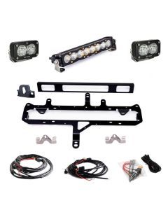 Baja Designs Grille Light Bar Kit 10 inch S8 Series Multi Pattern Clear Lens 448262