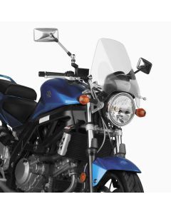 National Cycle Deflector Windshield 7/8 and 1" Clear N25030
