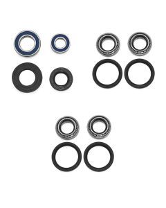 QUADBOSS Front and Rear Wheel Bearing Kits for Polaris Scrambler 500 2x4 2008