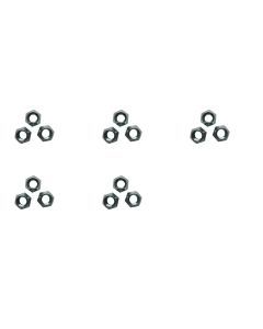 Set of 5 Lug Nuts 1/2 Inch X 20 nf