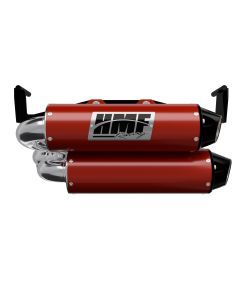 HMF Muffler Dual Full System Performance Exhaust Red Euro Black End Cap For Can-Am Outlander 1000/850 2025-2026 14656636683