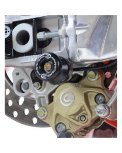 R&G Racing Black Cotton Reels For 1998-2003 Aprilia RSV Mille