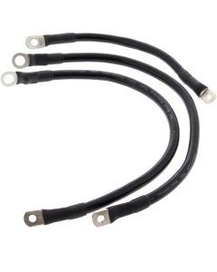All Balls Black Hi-Performance 4 Gauge Battery Cables 79-3006-1