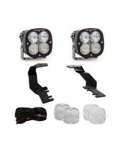 Baja Designs A-Pillar Light Kit Pair XL Pro Series Driving/Combo Pattern Clear Lens 448073