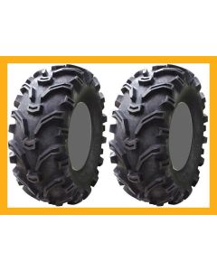 Pair 2 Kenda Bearclaw 22x7-11 ATV Tire Set 22x7x11 K299 22-7-11