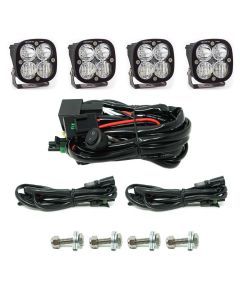 Baja Designs Grille Light Kit Squadron Pro Series Driving/Combo Pattern Clear Lens 447610