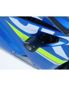 R&G Racing Black Aero Style Crash Protection Bobbins For 2017-2020 Suzuki GSXR1000