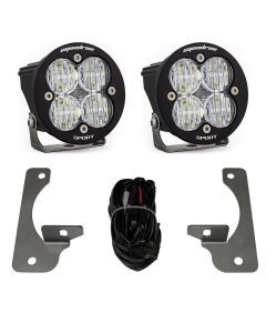 Baja Designs Fog Pocket Light Kit Squadron-R Sport Series Wide Cornering Pattern Clear Lens 448147