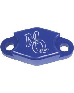 Modquad Parking Brake Block-Off Plate Blue