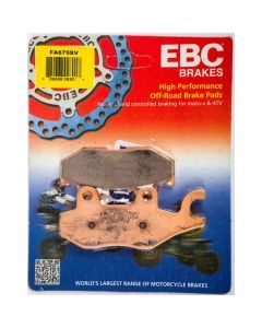 EBC 1 Pair SV Series Severe Duty Brake Pads MPN FA675SV