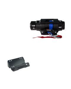 Viper 4500lbs V3 Winch Blue Rope With Mount For Kawasaki Teryx 750 2014-2020