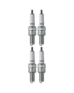Set 4 NGK Standard Spark Plugs for Kawasaki ZX600-D 1993-1990 Engine 600cc