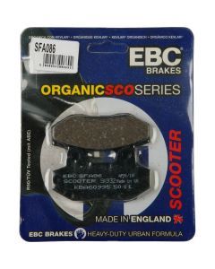 EBC 1 Pair Premium SFA Organic OE Replacement Brake Pads MPN SFA86