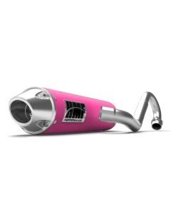 HMF Muffler Honda TRX 400EX 99-14 Pink Performance Full System Exhaust Euro End Cap
