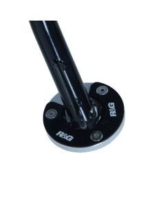 R&G Racing Silver Kickstand Shoe For 2021-2023 Husqvarna 125 Svartpilen