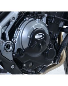 R&G Racing Black Slash Cut Engine Case Cover RHS For 2017-2024 Kawasaki Ninja 650 EX650