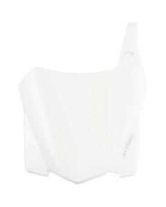 Acerbis White Front Number Plate for Honda - 2113620002