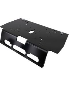 Black Steel Light Bar Mount for Ford F-150 (2015+) and F-250/F-550 (2017+)