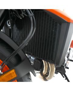 R&G Racing Matt Black PRO Radiator Guard For 2024 KTM 990 Duke RAD0350PROBK