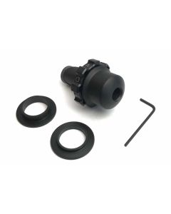 Kaoko Throttle Lock Cruise Control for 1997-2005 Honda Super Hawk 1000 VTR1000F Black Finish - Motorcycle Throttle Stabilizer - KA-HND31