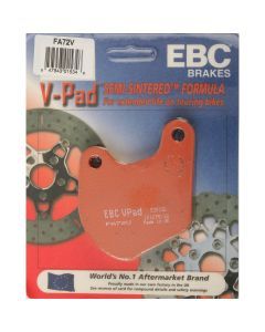 EBC 1 Pair V-Pad Semi-Sintered Touring Brake Pads MPN FA72V