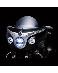 Kuryakyn Chrome Driving Light Bezels Accent Indian Roadmaster Cheiftain 5622