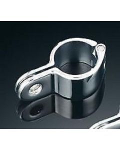 KURYAKYN CHROME MAGNUM QUICK CLAMPS FOR 1-1/2" ENGINE GUARDS OR TUBING PAIR 1001
