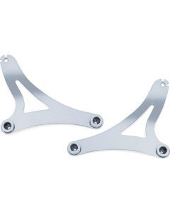 Kuryakyn Multi-Purpose Driver and Passenger Backrest for Indian Chrome