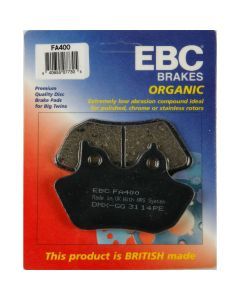 EBC 1 Pair FA-SFA-TT-X Premium Organic Replacement Brake Pads MPN FA400