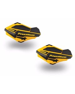 Powermadd Sentinel Replacement ATV Handguards Guards Ski Doo Yellow Black 34401