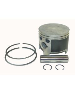 WSM Piston Kit For Mercury / Mariner 175 - 250 Hp 2.5L Sport Jet 97-06 Port .040 Over
