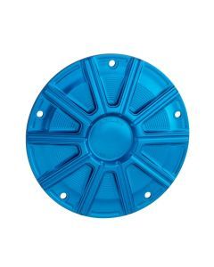 Arlen Ness 10-Gauge Blue Derby Cover 700-003