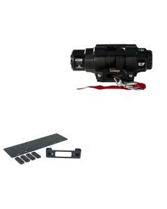 Viper 4500lbs V3 Winch Black Rope With Mount For Honda Pioneer 1000 2016-2021