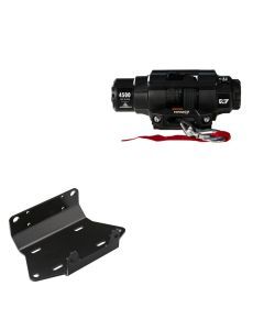 Viper 4500lbs V3 Winch Black Rope With Mount For Yamaha Grizzly 700 2007-2015
