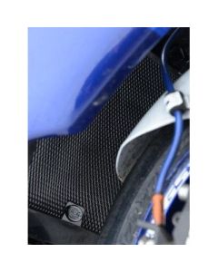 R&G Racing Black Aluminum Radiator Guard For 2003-2004 Suzuki GSXR1000 RAD0170BK