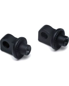 Kuryakyn Universal Peg Adaptors Splined Peg Satin Black