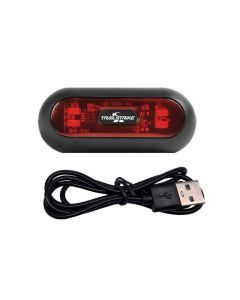Trailstrike LED Motorcycle Bike Bicycle Red Rear Helmet Light Lamp