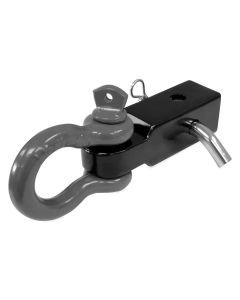 KFI Tow Hook 2" Receiver - Black - UTV-RSH