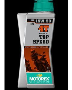 Motorex Top Speed 4T 15W-50 4 Liter 304975