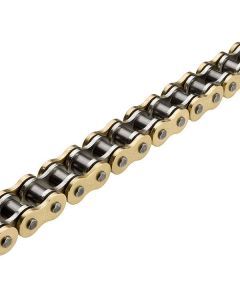 JT Sprockets HDS Super Heavy Duty Gold And Black Spring/Clip Link Chain 520-120