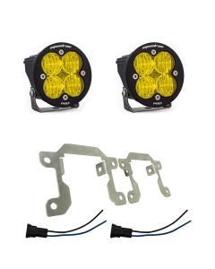 Baja Designs Fog Pocket Light Kit Squadron-R Pro Series Wide Cornering Pattern Baja Amber Lens 447602