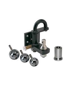 Pintle Hook Combo with 3 Interchangeable Stainless Steel Trailer Hitch Balls