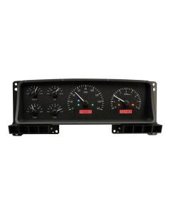 Dakota Digital 1987-1991 Ford Pickup/Bronco VHX Black Red Display Gauge Kit VHX-87F-PU-K-R