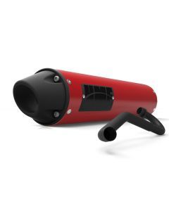 HMF Muffler Honda TRX 400EX 99-14 Candy Red Performance Full System Exhaust Blackout Euro End Cap